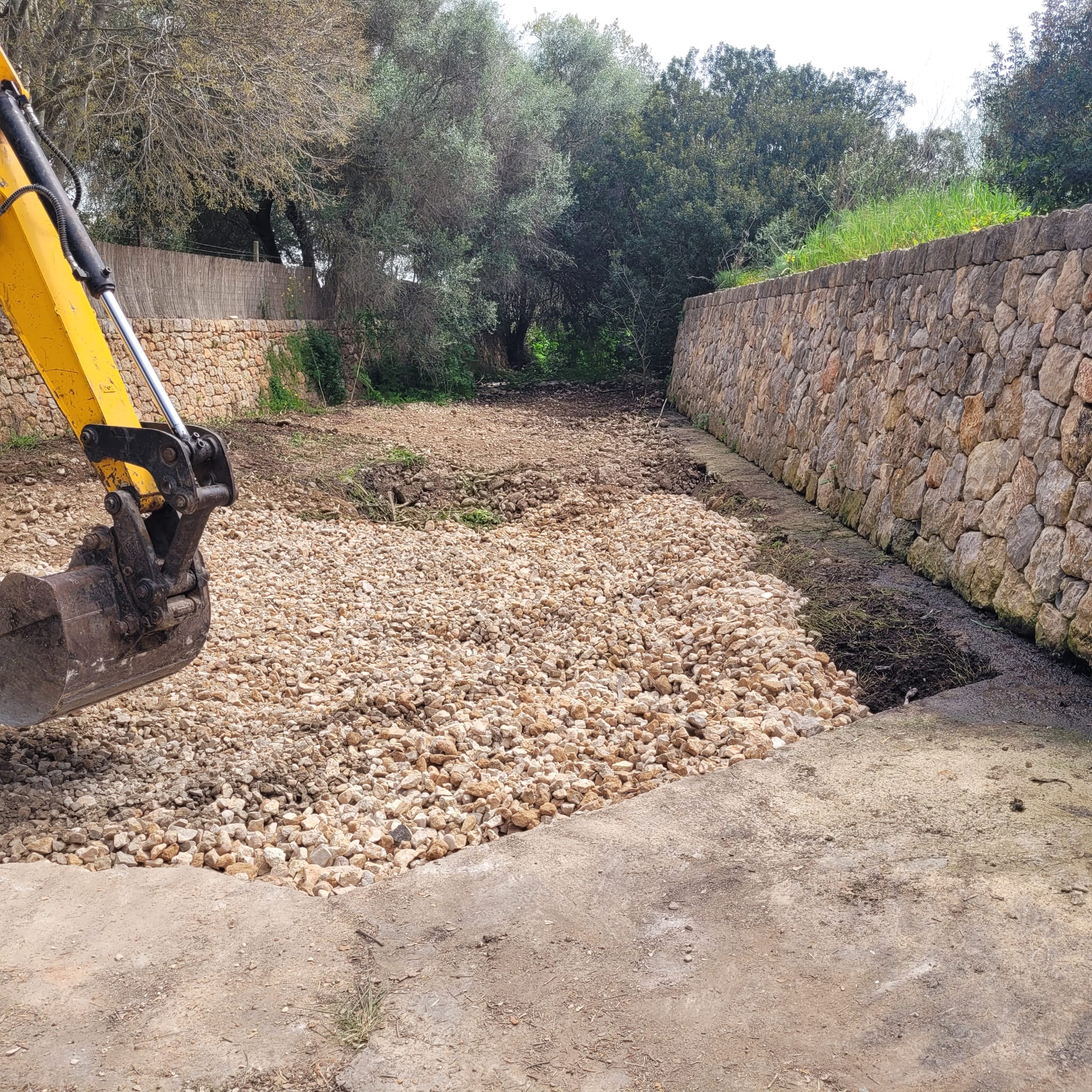 ABAQUA retira els sediments del torrent de Son Bordils