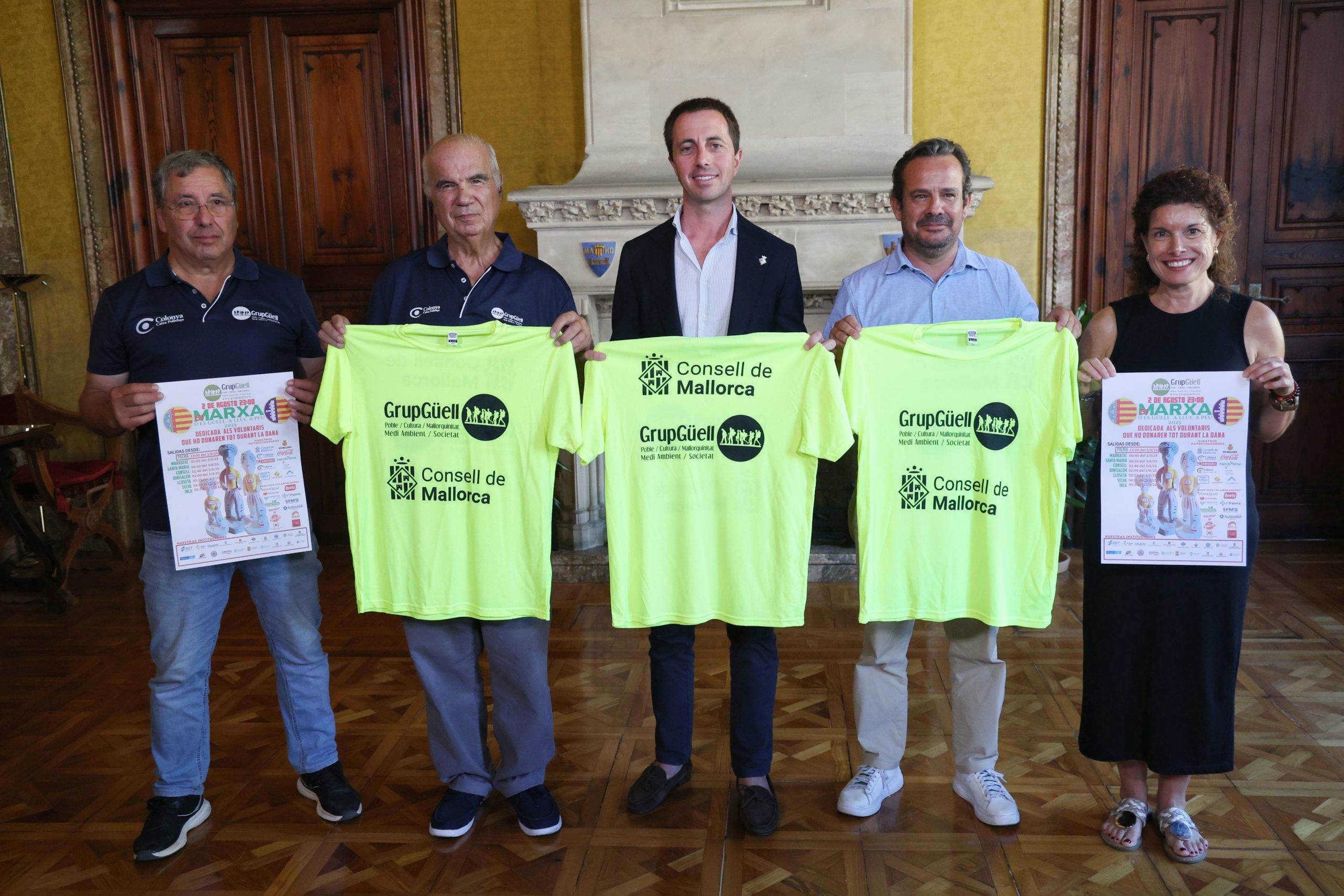 El Consell de Mallorca reforça el suport a la Marxa des Güell a Lluc a peu