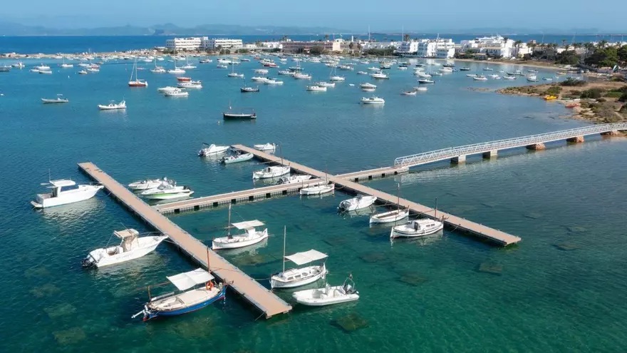 Formentera intensifica el control de s’Estany des Peix i detecta 75 embarcacions infractores