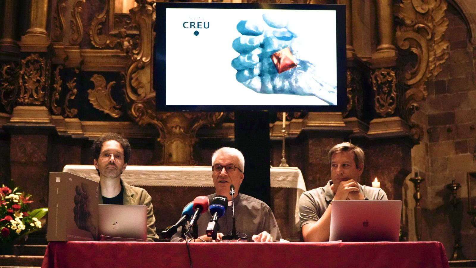 Santa Creu presenta un estudi clau per a la futura restauració integral de l’església i la cripta de Sant Llorenç