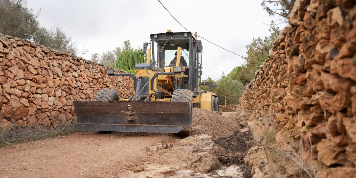 Els camins rurals de Formentera van recuperant la normalitat