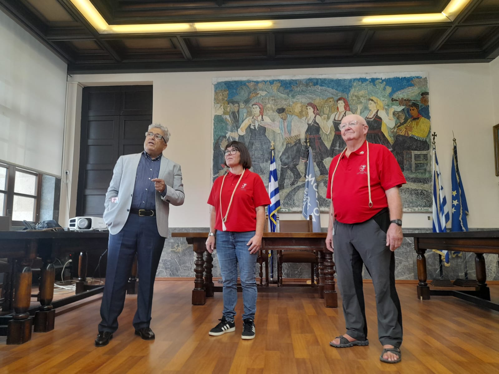 Els foners balears cerquen suport a Grècia perquè la passetja sigui Patrimoni de la Humanitat