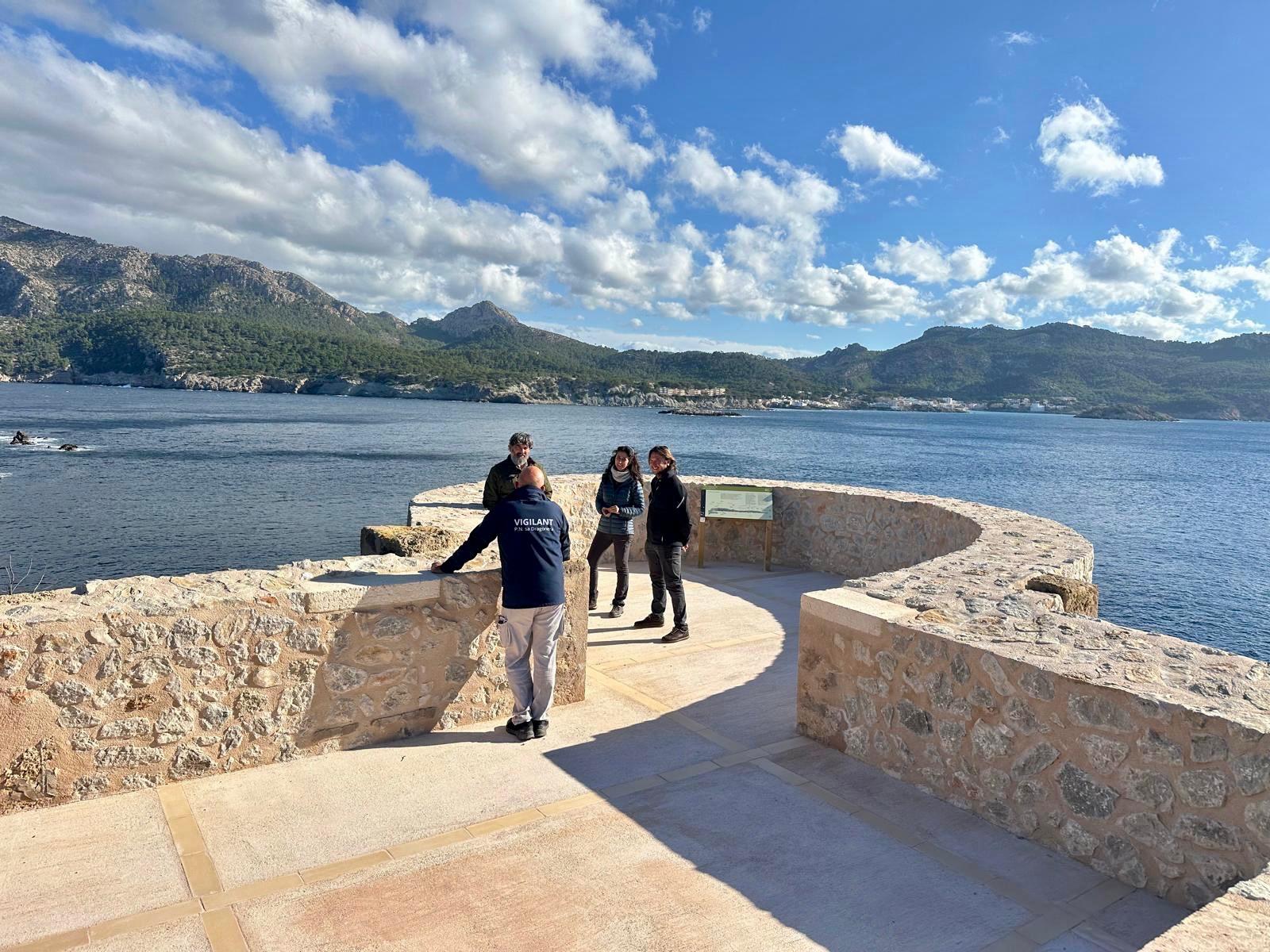 El Consell de Mallorca finalitza les obres del mirador de na Miranda a sa Dragonera