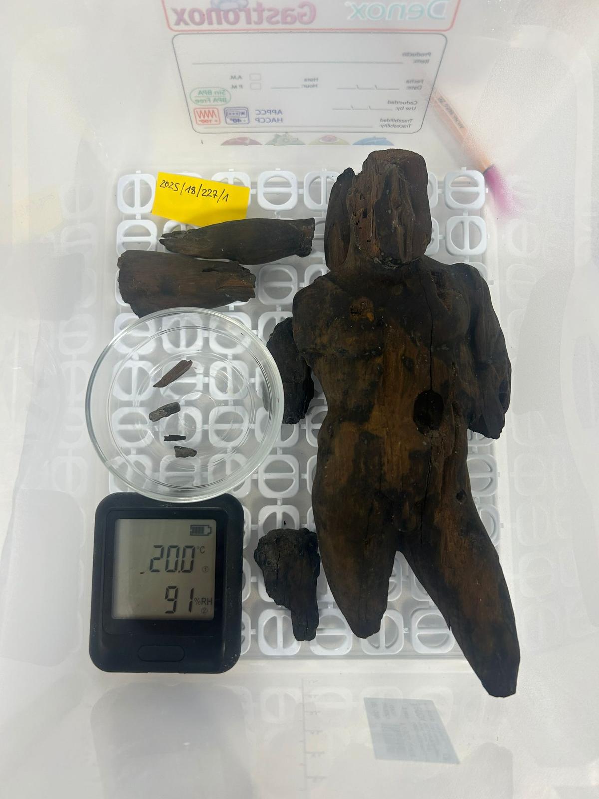 Excepcional troballa arqueològica de fusta i cuir a Vila