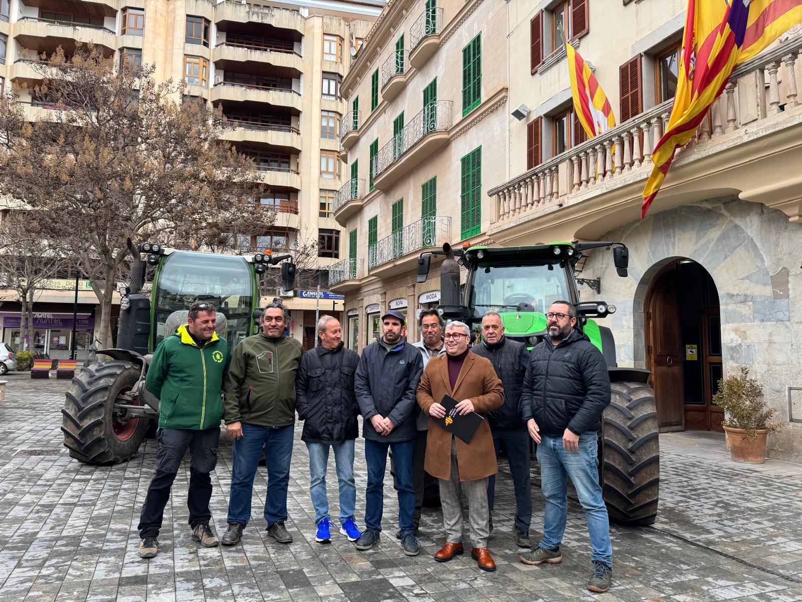 Inca aprova una declaració institucional de suport al sector primari i a la pagesia de Mallorca