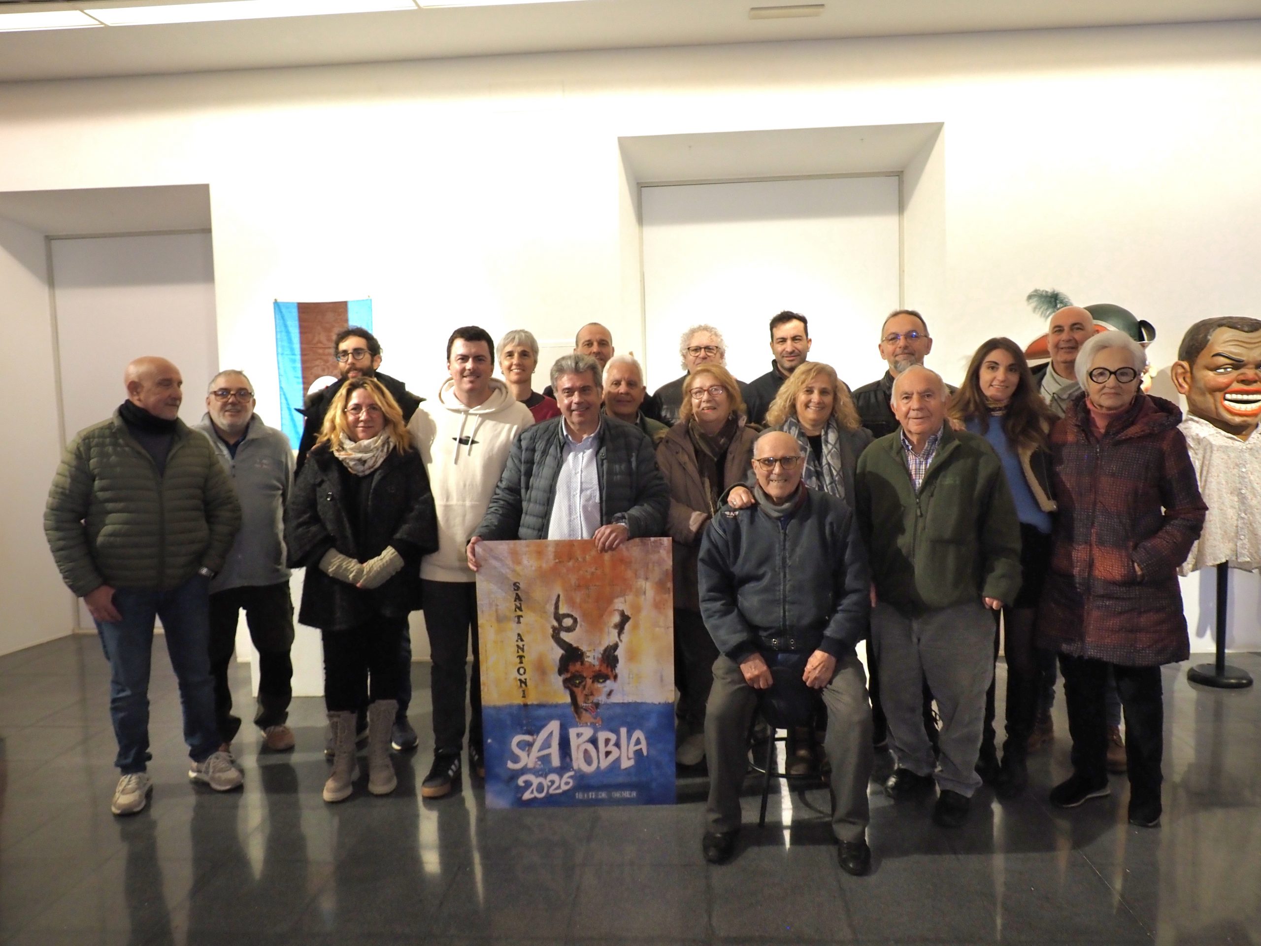 Sa Pobla posa en marxa les festes de Sant Antoni amb la inauguració de "Flamarades de festa"
