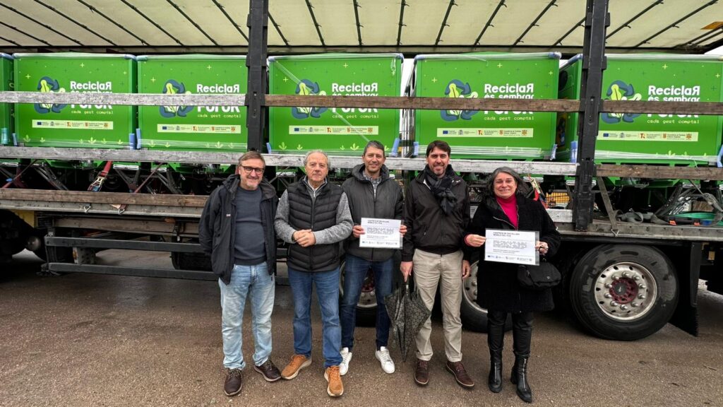 La Mancomunitat del Pla de Mallorca incorpora 16 contenidors mòbils per reforçar la recollida selectiva
