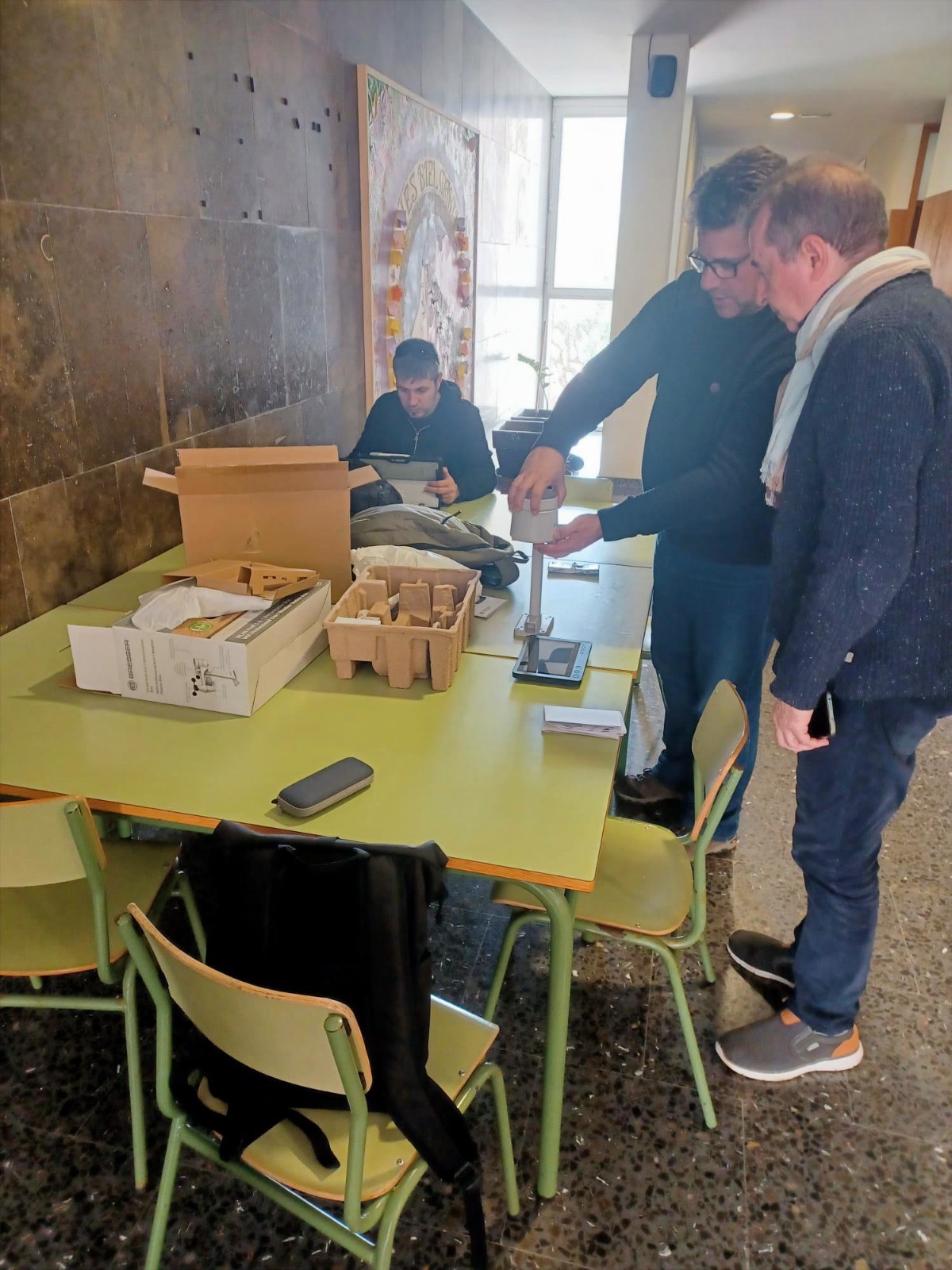 Cinc centres educatius de Menorca esdevenen punts d'observació meteorològica