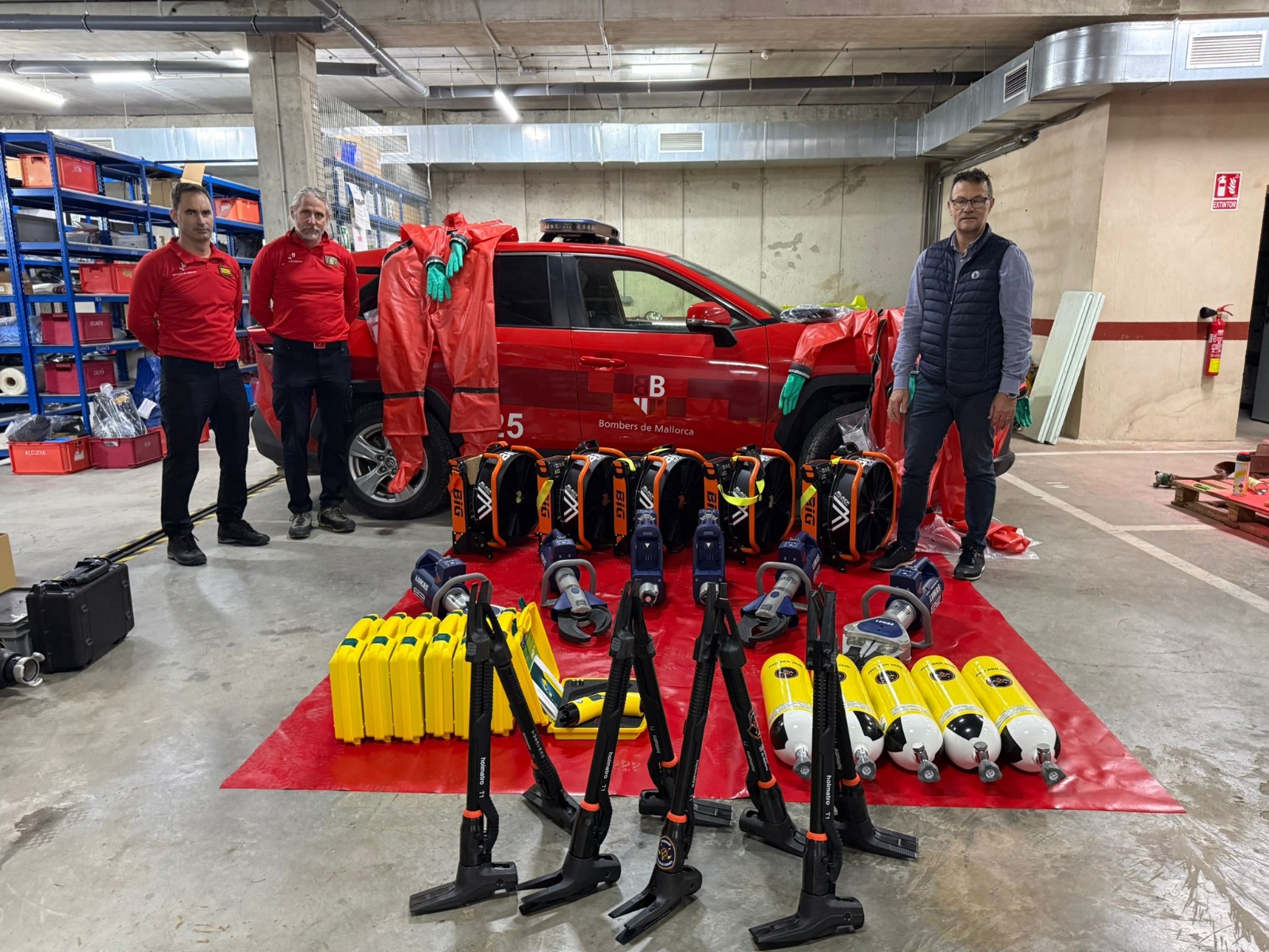El Consell de Mallorca reforça el Servei de Bombers amb nova inversió en equipament i infraestructures