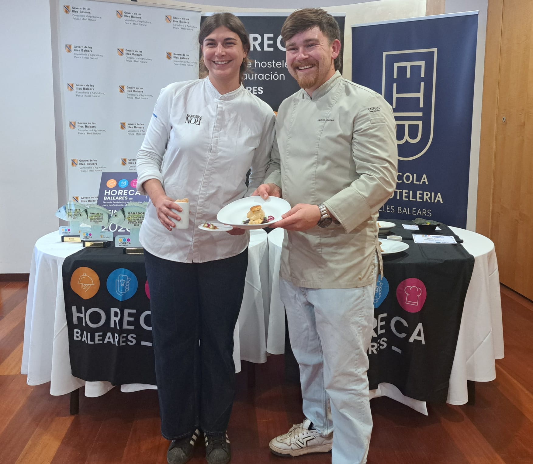 James Davies guanya el IV Concurs de Cuina amb Peix Popular