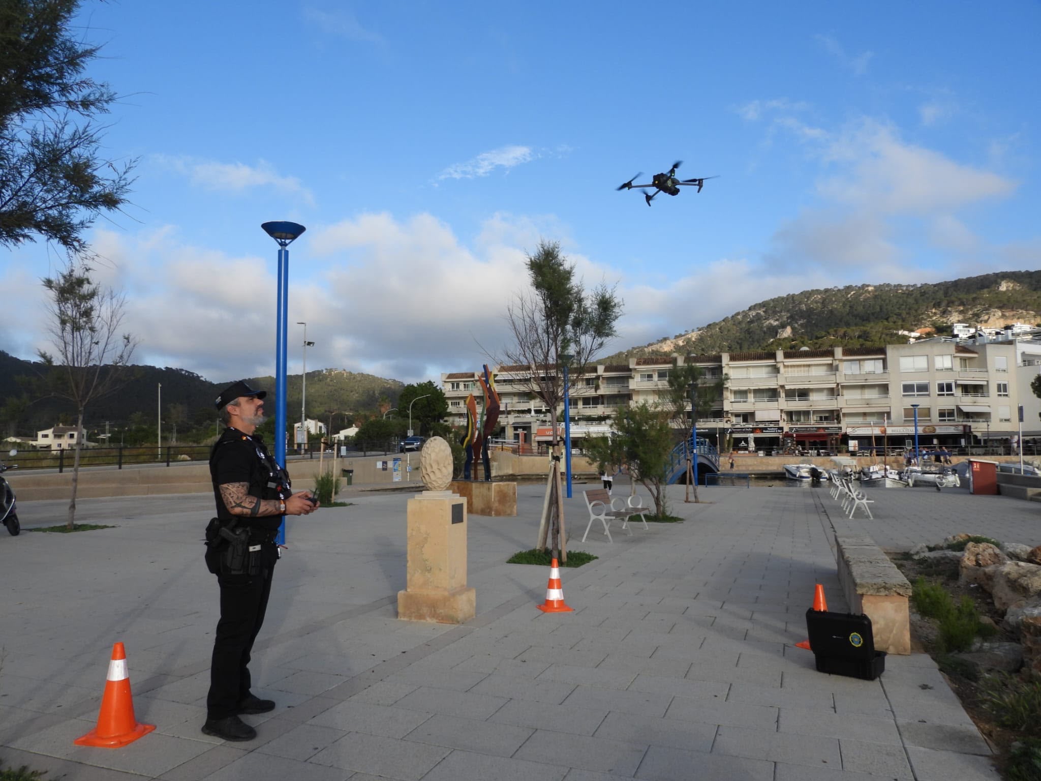 La Policia Local d'Andratx incorpora drons per detectar abocaments incontrolats