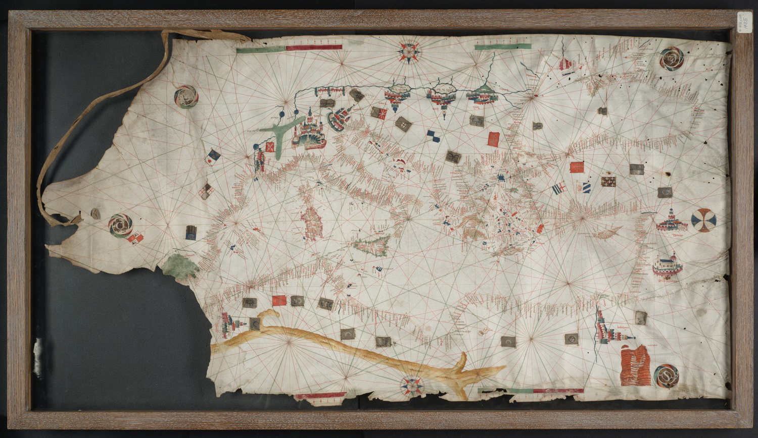 Mallorca recupera la carta portolana de Pere Rossell de 1447 a la casa Sotheby's de Londres i l'exposarà a partir de juny