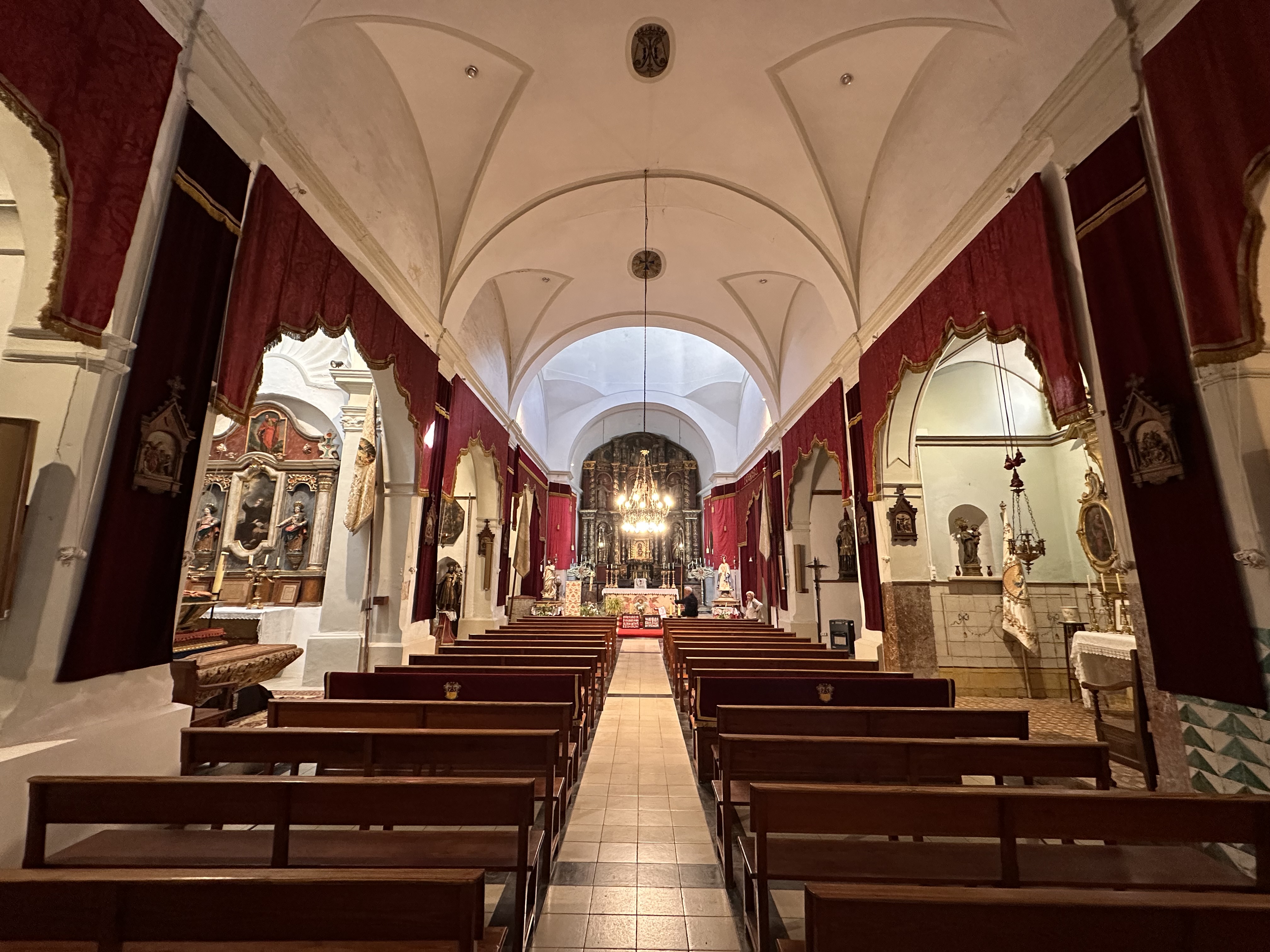 Fornalutx recupera els domassos de la Parròquia, 60 anys després