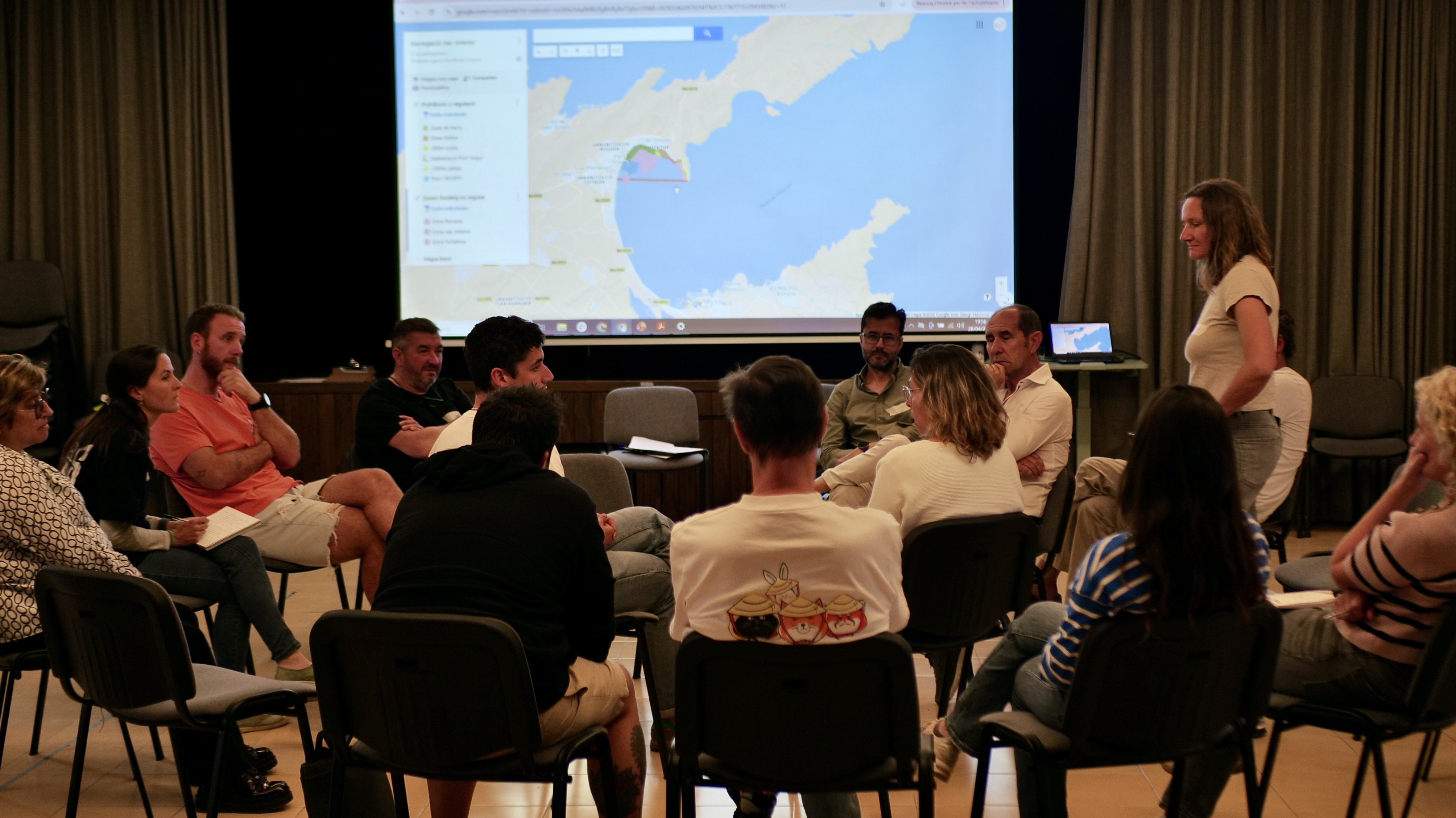 El Fòrum Talaia Nord planteja limitar la velocitat de navegació a l’interior de la badia de Pollença