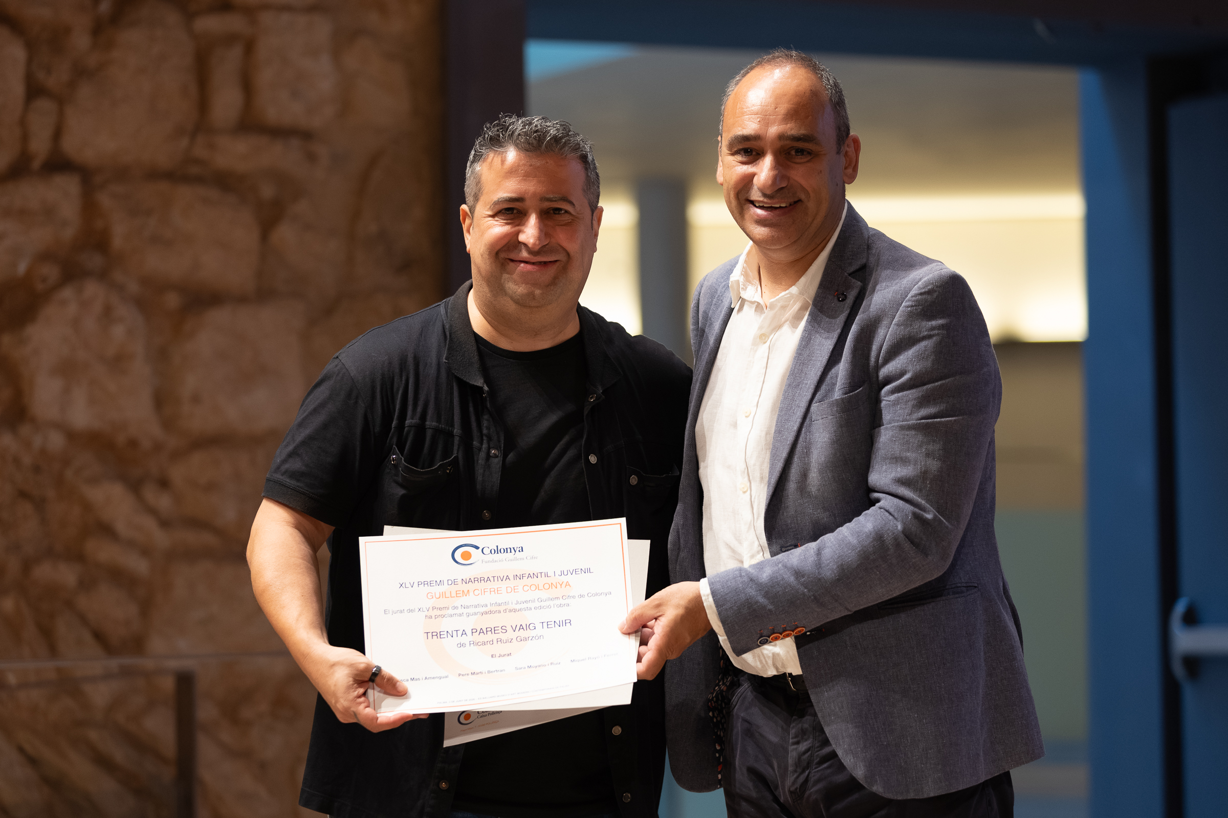 Ricard Ruiz Garzón guanya el XLV Premi de Narrativa Infantil i Juvenil Guillem Cifre de Colonya