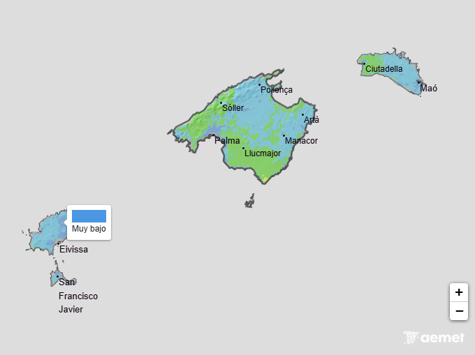 L’AEMET estrena un nou índex per informar del risc d’incendis forestals