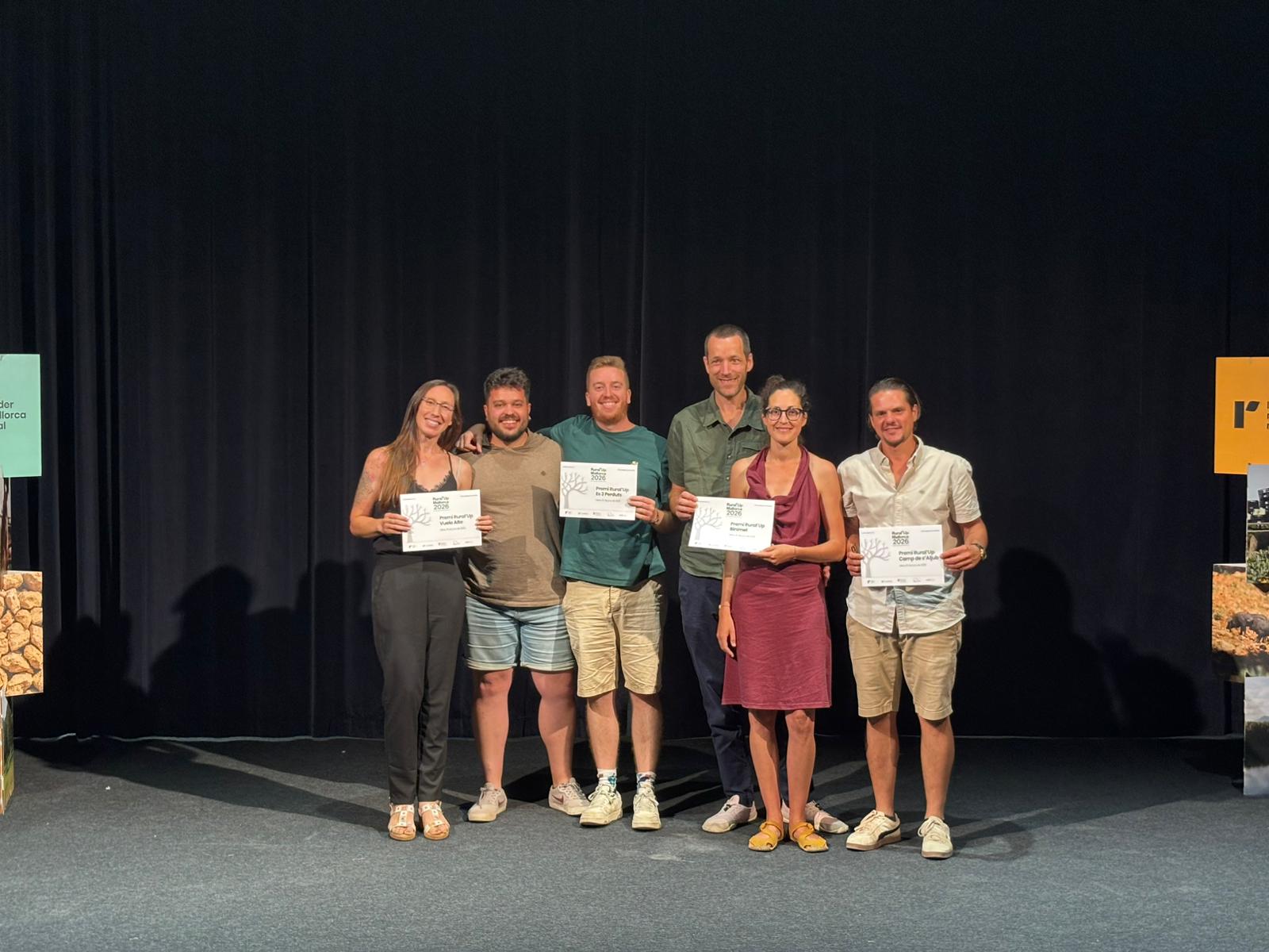 Quatre projectes innovadors reben els premis Rural'Up 2026 de Mallorca Rural