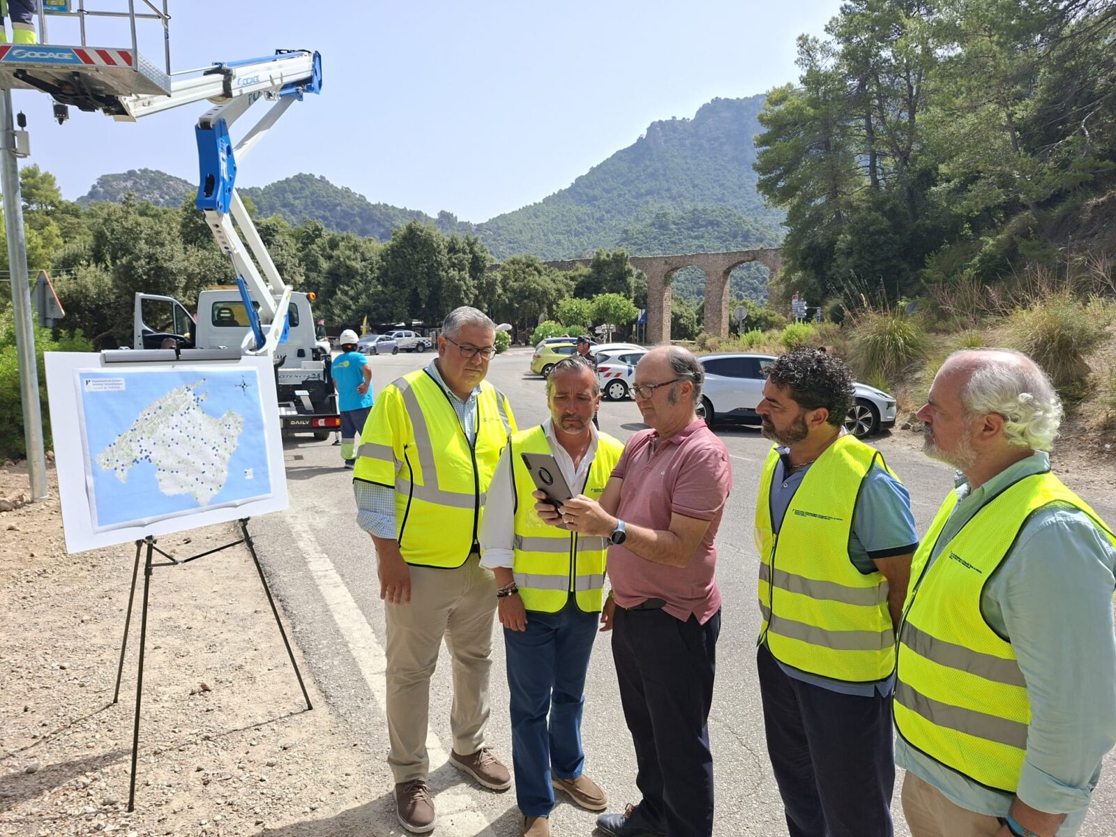 El Consell desplega les primeres càmeres a la carretera de la Serra de Tramuntana