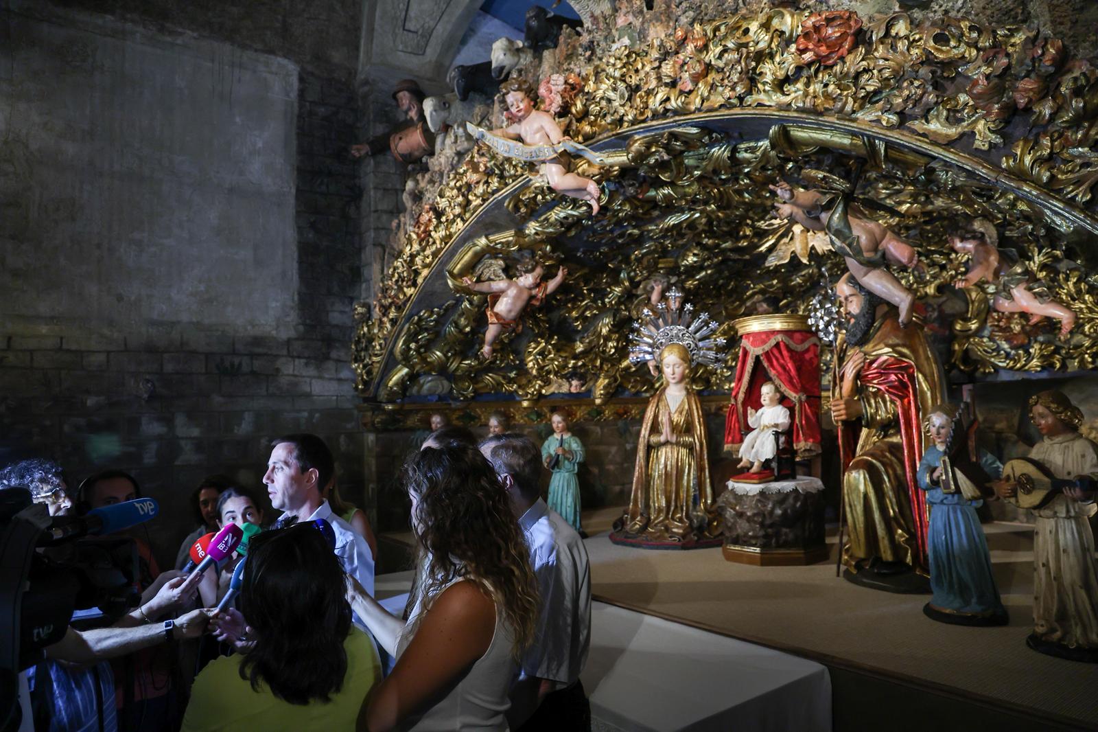 El betlem de la Sang es mostra totalment restaurat