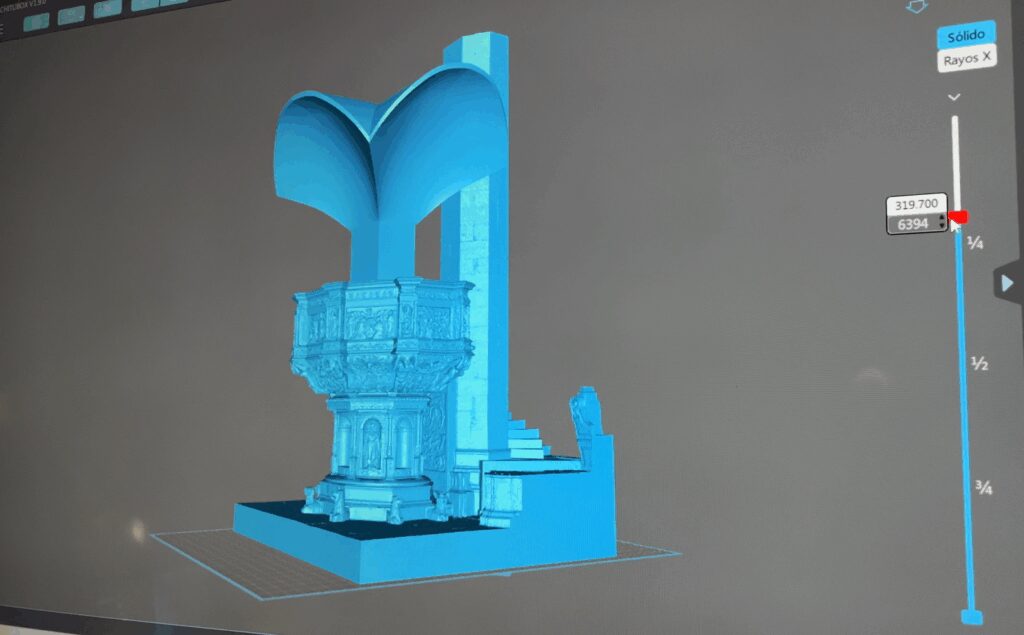 Reconstrueixen digitalment un tornaveu desaparegut de Gaudí a la Catedral de Mallorca