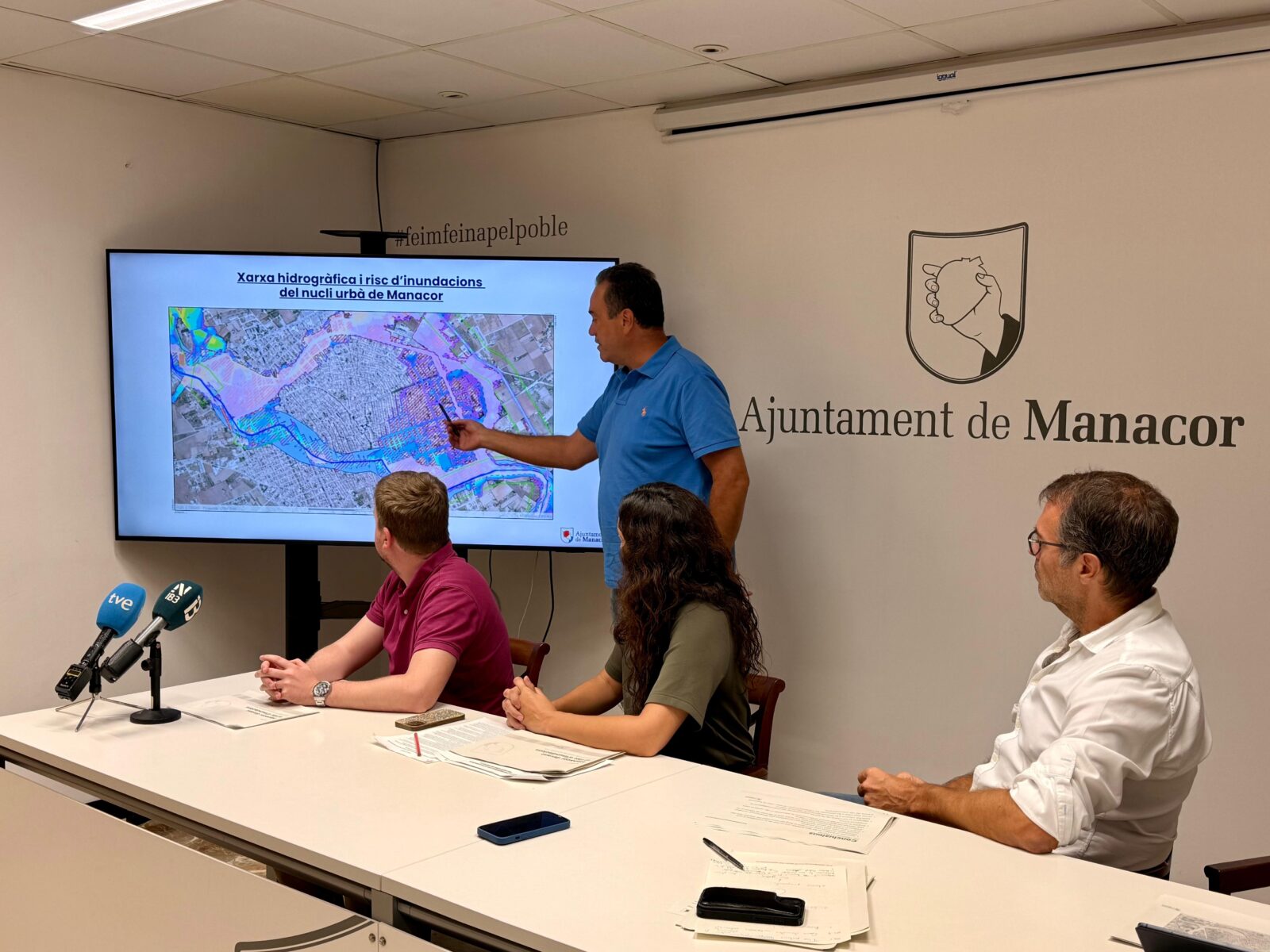 Manacor reclama al Govern que executi les obres necessàries per reduir el risc d’inundacions