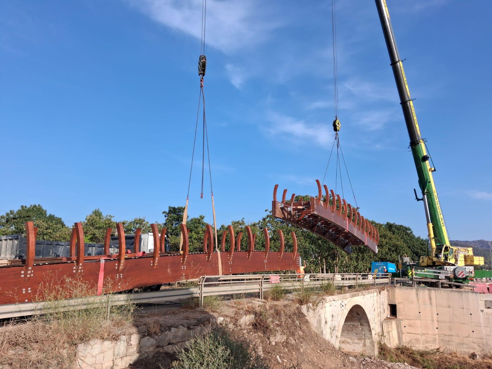 Una passarel·la de fusta connectarà sa Pobla i Crestatx per damunt el torrent de Sant Miquel