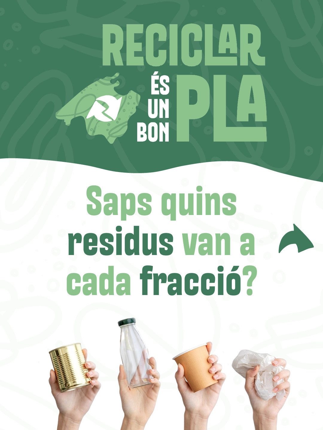 El Pla de Mallorca posa en marxa una campanya per reduir residus i millorar el reciclatge