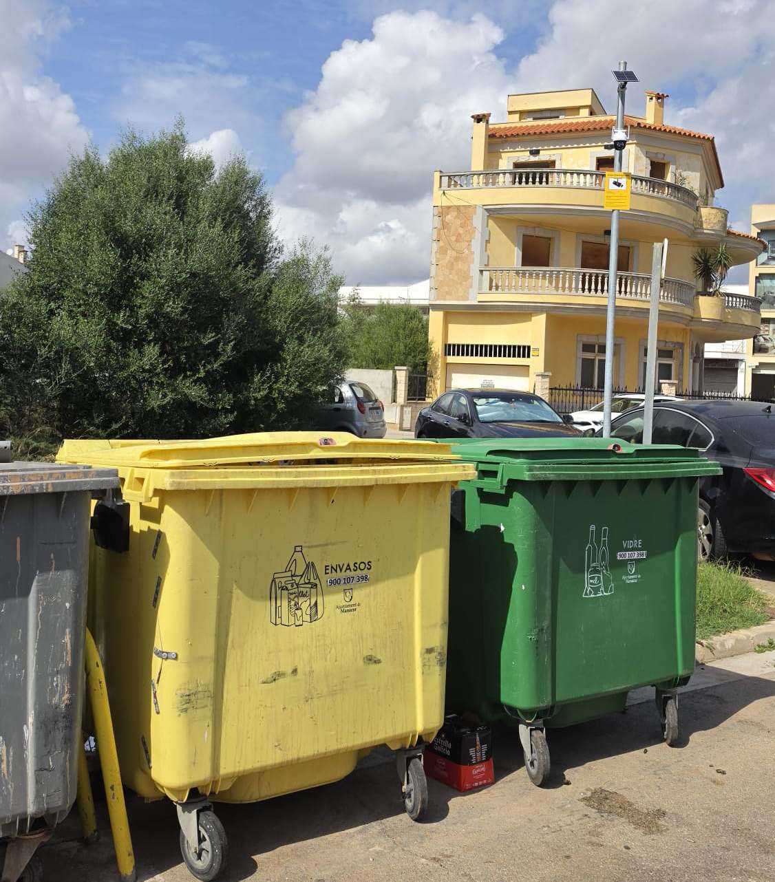 Porto Cristo reforça amb càmeres la vigilància dels punts d’aportació de residus