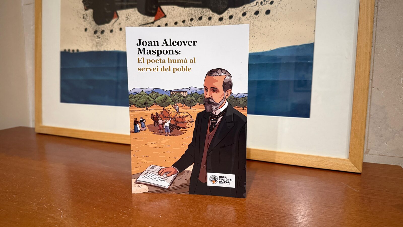L’OCB apropa Joan Alcover a les aules amb un nou quadernet didàctic il·lustrat